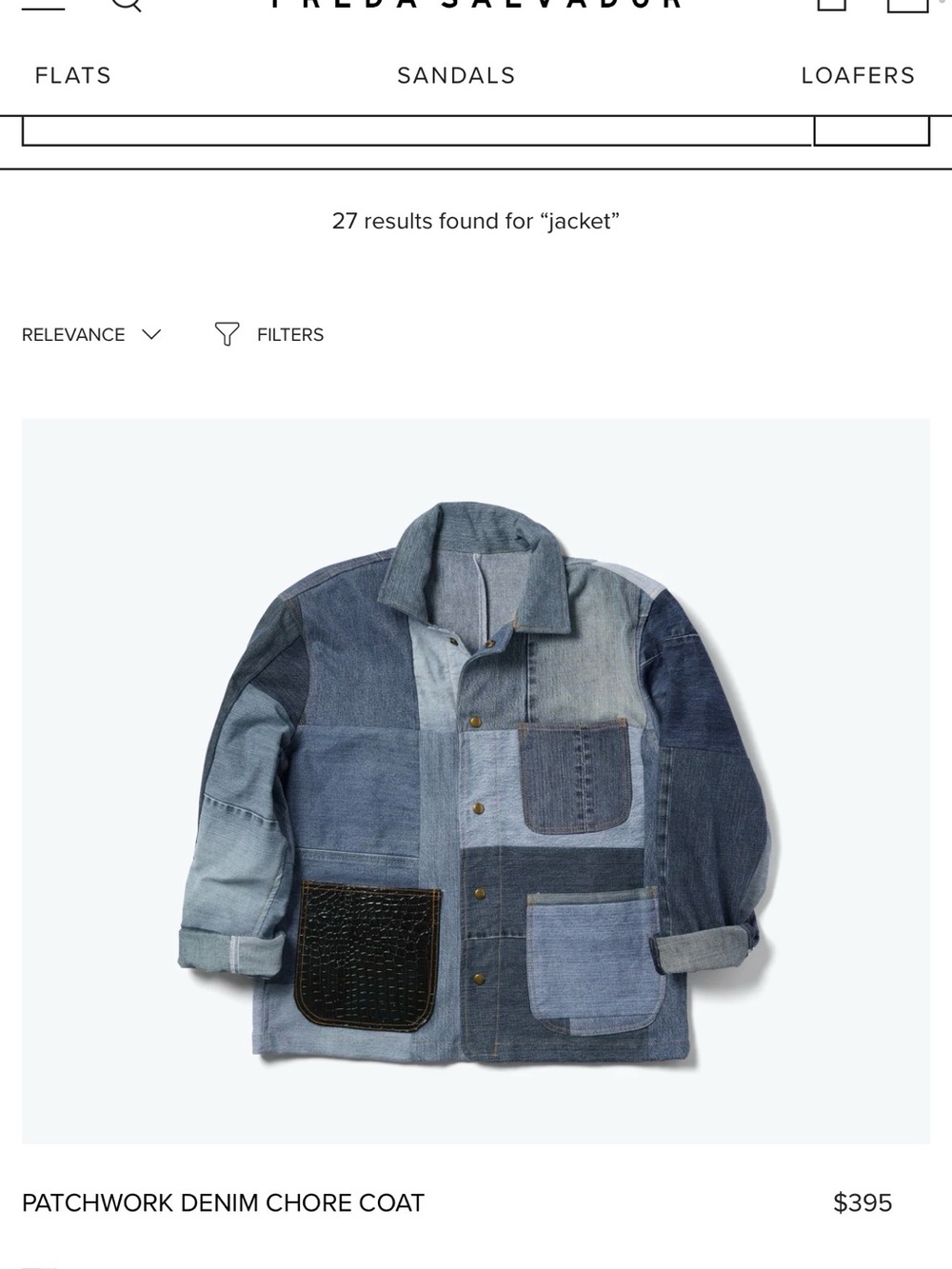 Freda Salvador X BTR Patchwork Denim Jacket in Mixed Blues